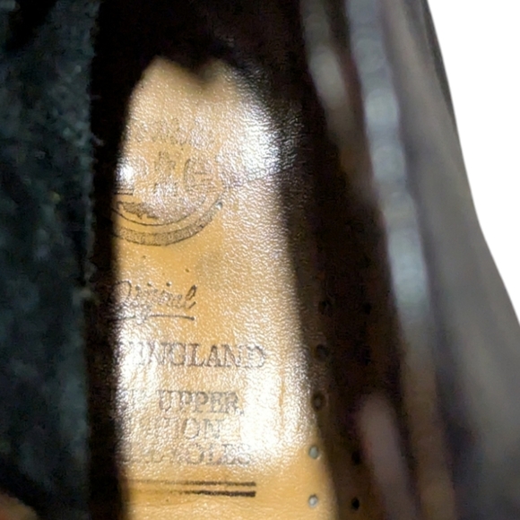 Dr. Martens Vintage 1460 Combat Boots Lug Sole Made in England UK 4 US 6 Grunge - Picture 5 of 11